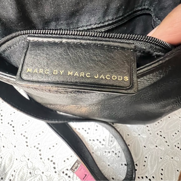 Marc by Marc Jacobs Black Leather Crossbody Bag - Picture 11 of 11